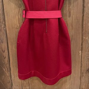 Paule Ka Paris Hiver 2016 Red belted dress